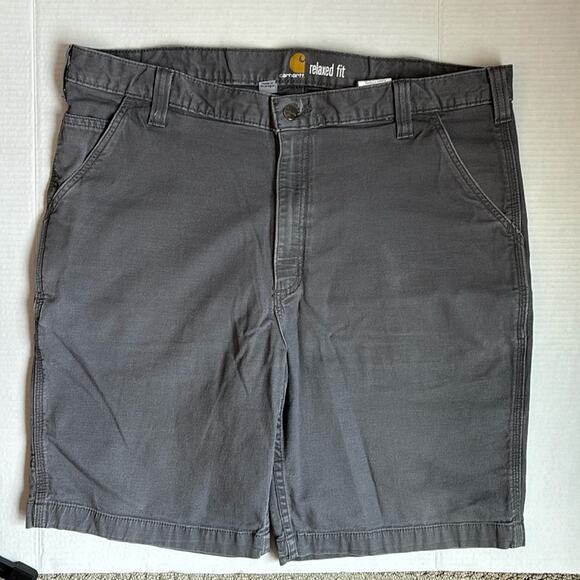 Carhartt Relaxed Fit Gray Cargo Shorts Men’s Size 40 - Picture 1 of 9